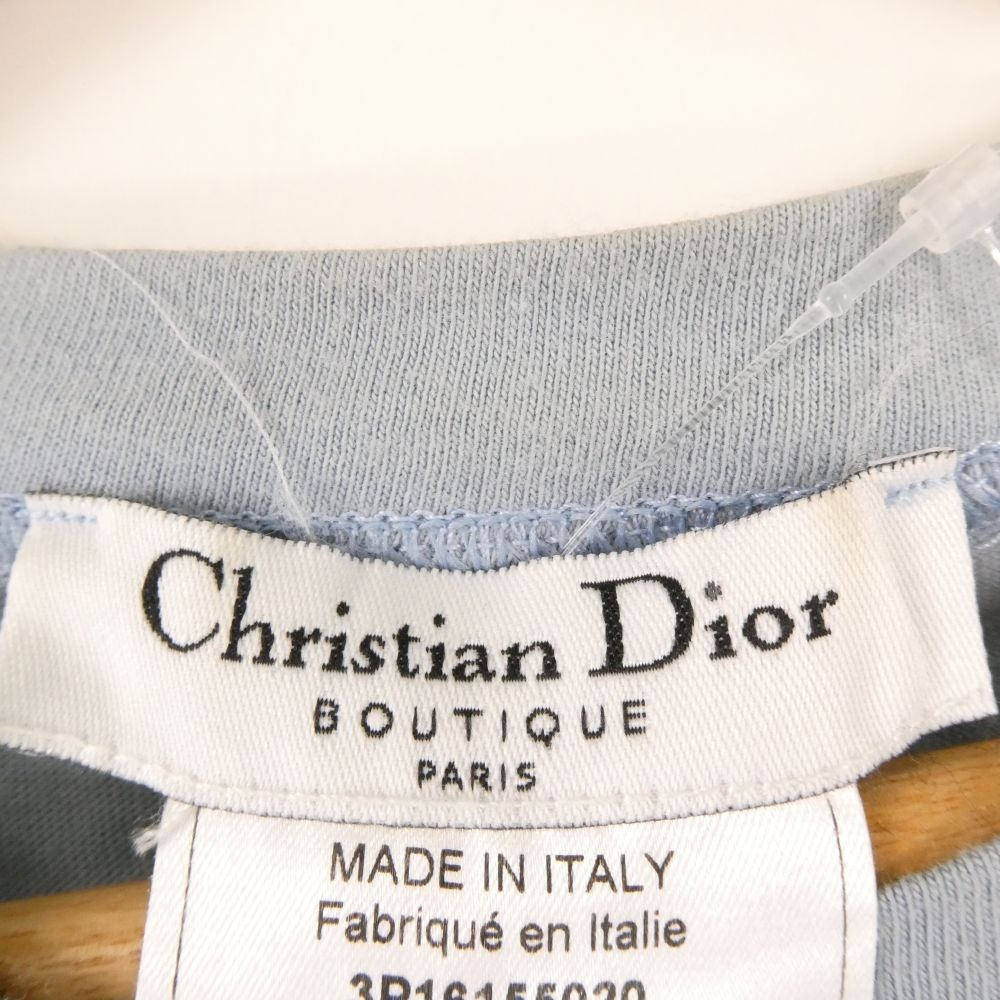 Christian Dior Boutique　PARIS 38 イタリア製 Dior 2003 J'adore Dior Vintage T-Shirt Patch Blue Logo | eBay